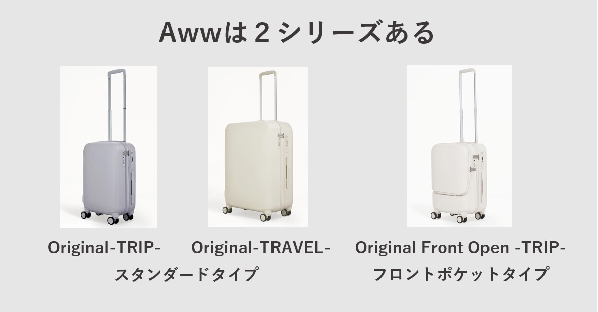 Awwのスーツケース