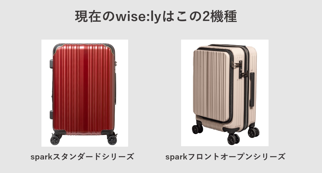 wise:ly（ワイズリー） スーツケース