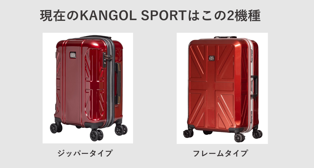 KANGOL SPORTのスーツケース