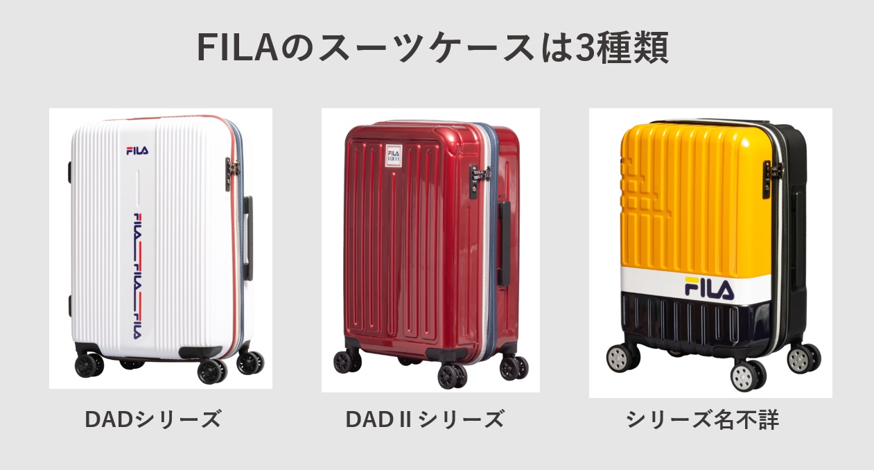 FILA（フィラ）のスーツケース