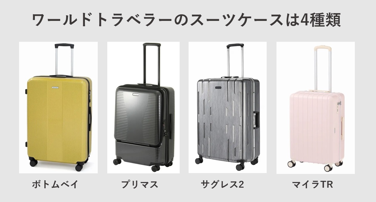 World Traveler（ワールドトラベラー）のスーツケース