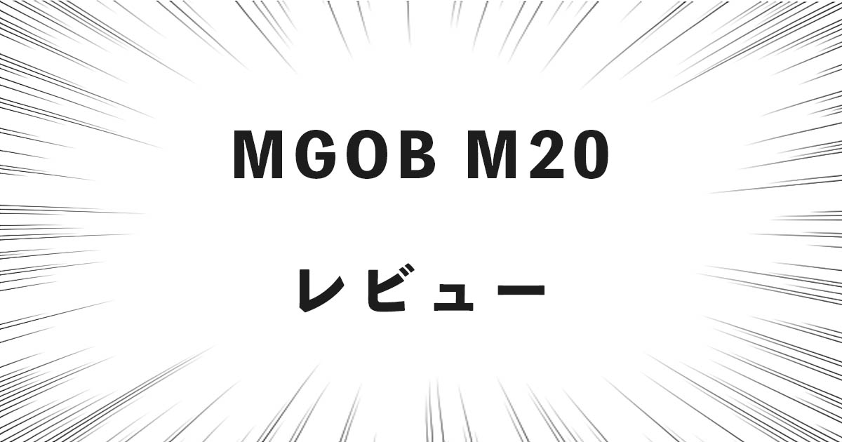 MGOB M20 レビュー！評判のスーツケースをプロが検証