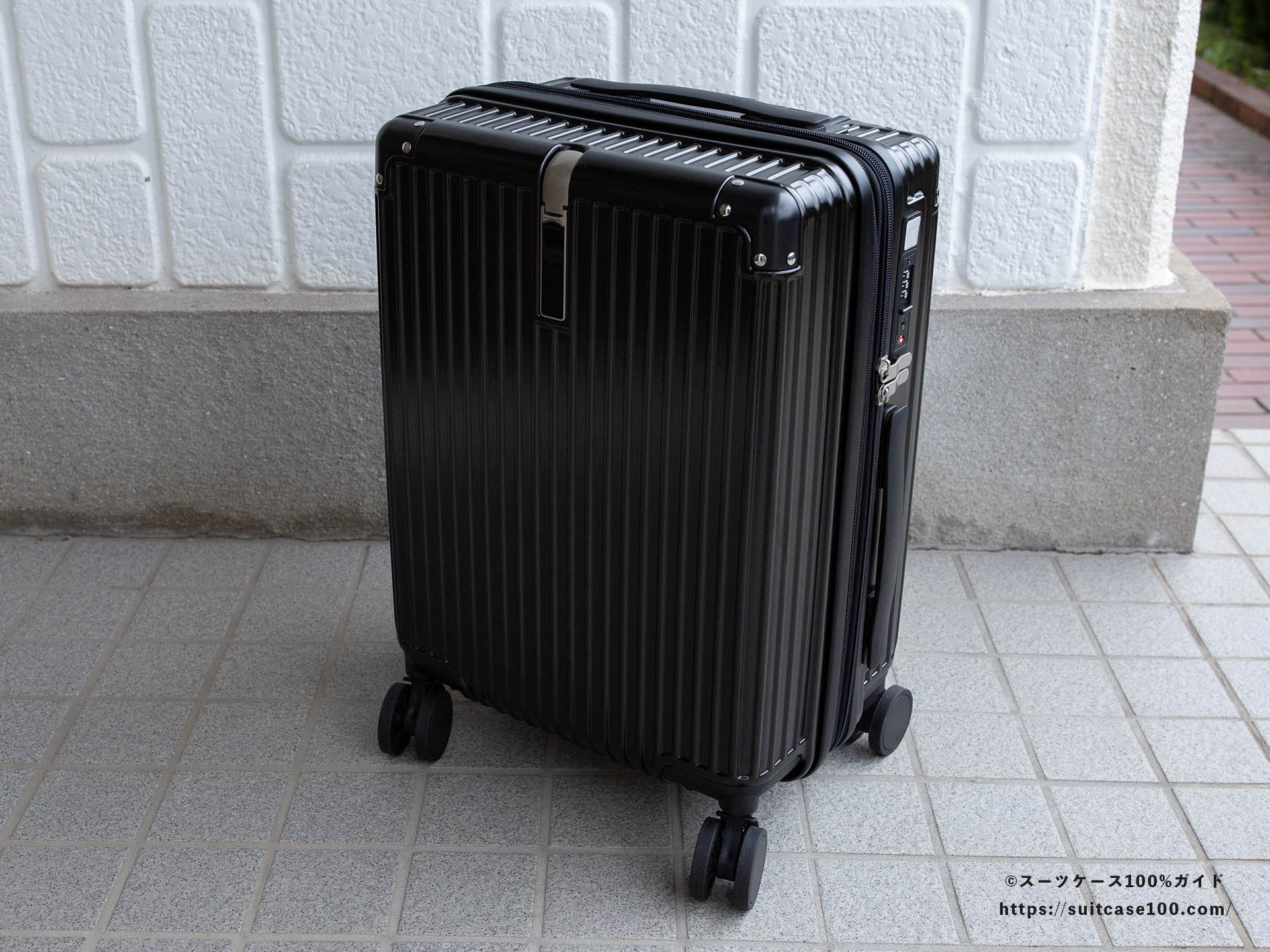 スーツケース MEER SC116 外観レビュー 全体図