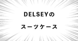 DELSEYのスーツケース