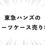 東急ハンズのスーツケース売り場