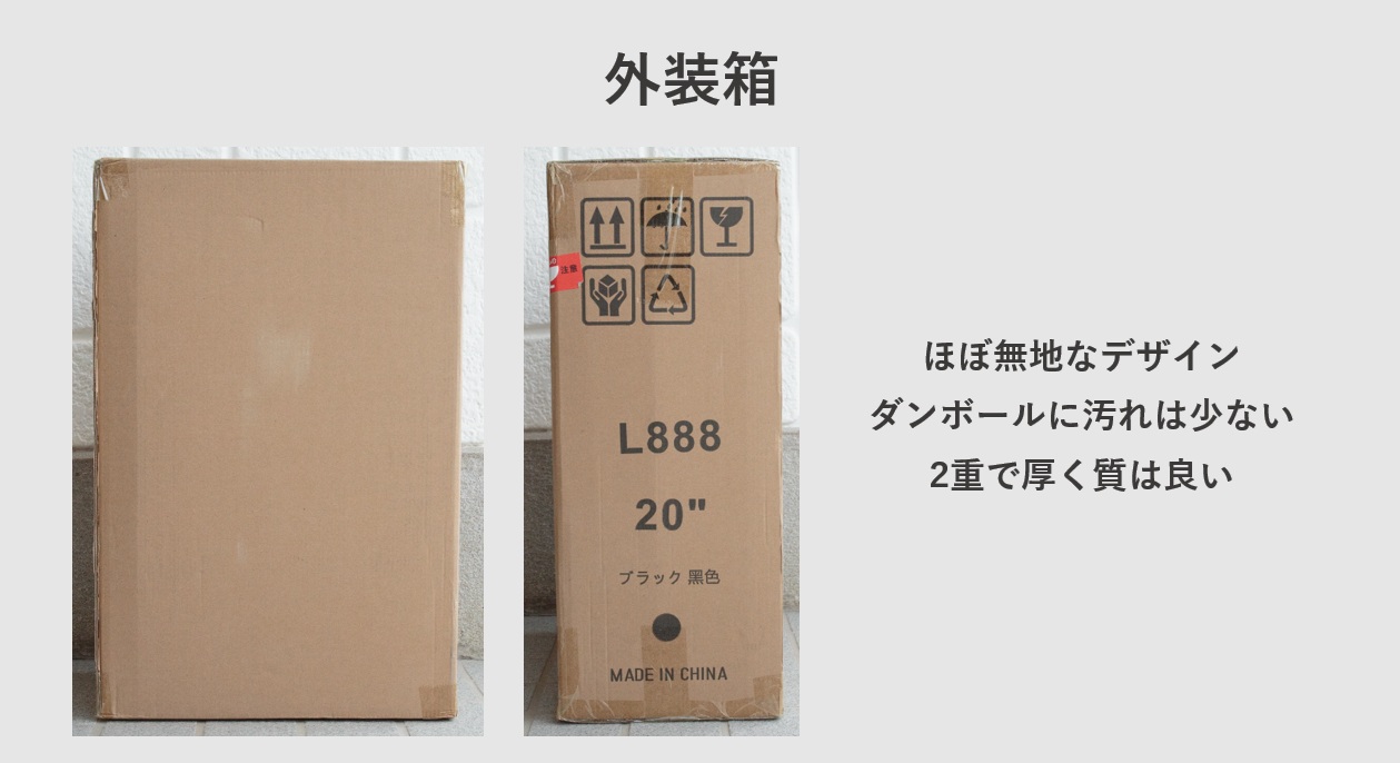 Soolom L888 外装箱レビュー