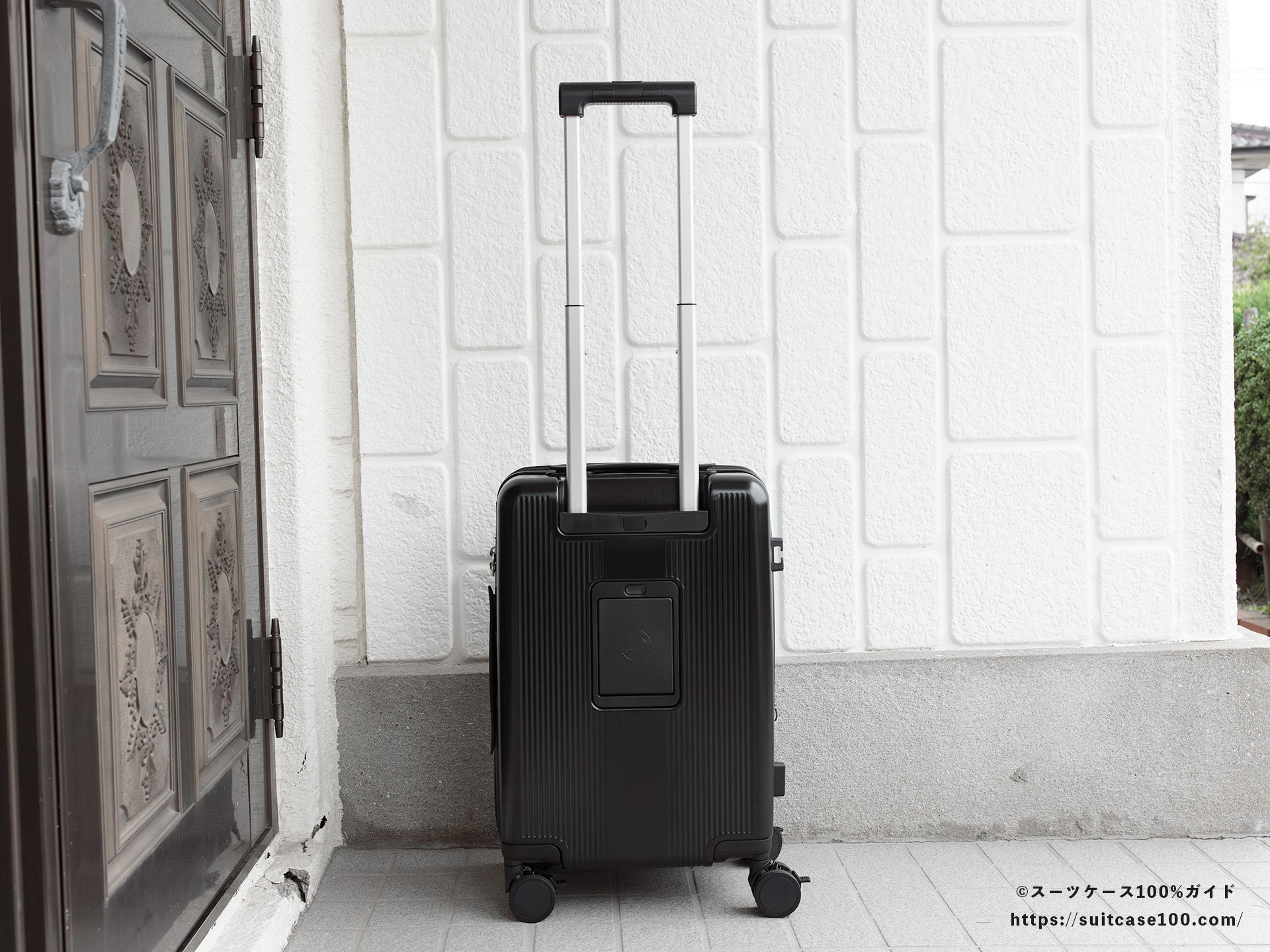 Soolom L888 キャリーハンドルレビュー 最大に伸ばした状態