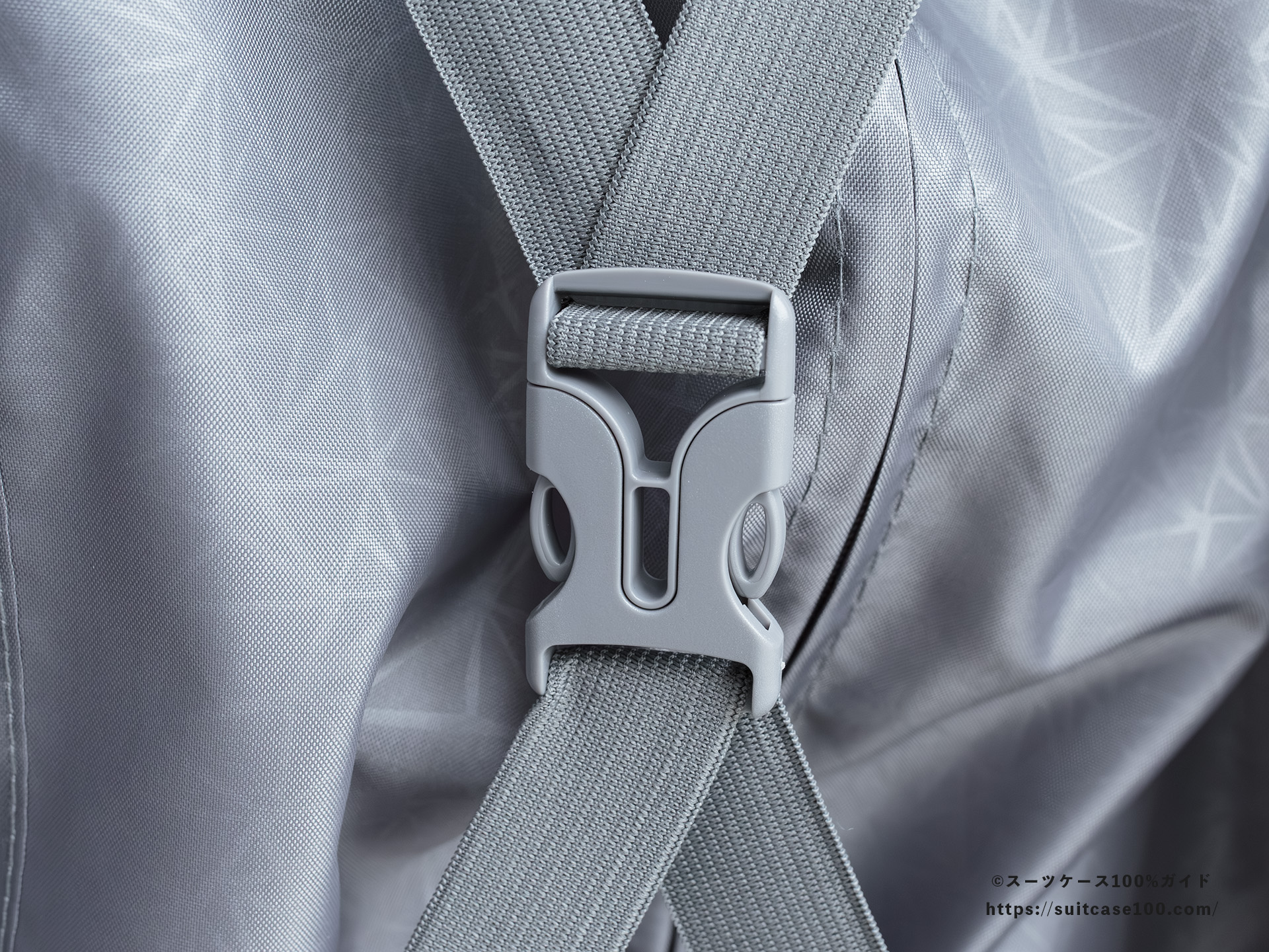 Soolom L888 内装レビュー Xバンドのバックル拡大