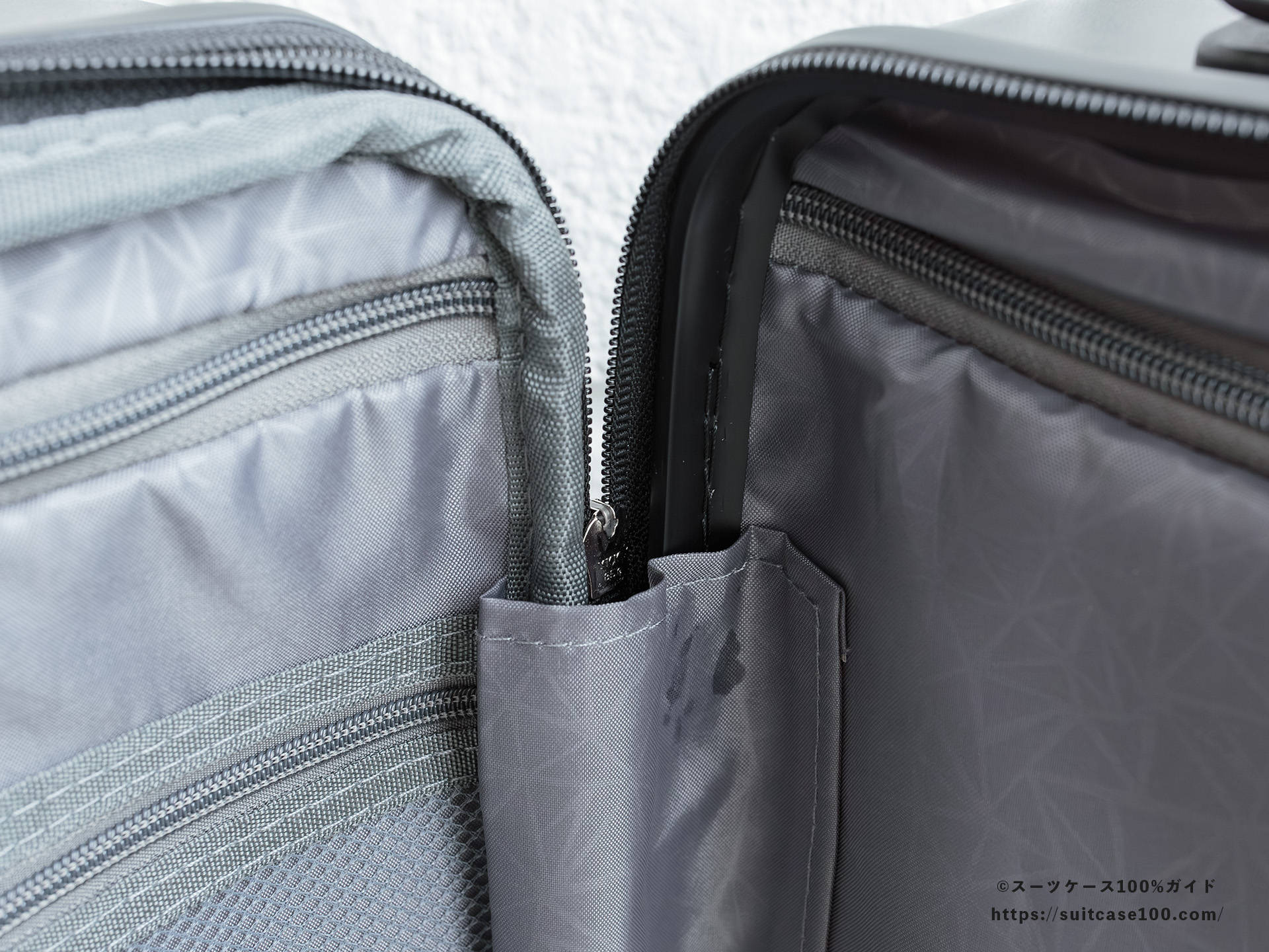 Soolom L888 内装レビュー 合わせ面のカバー上部