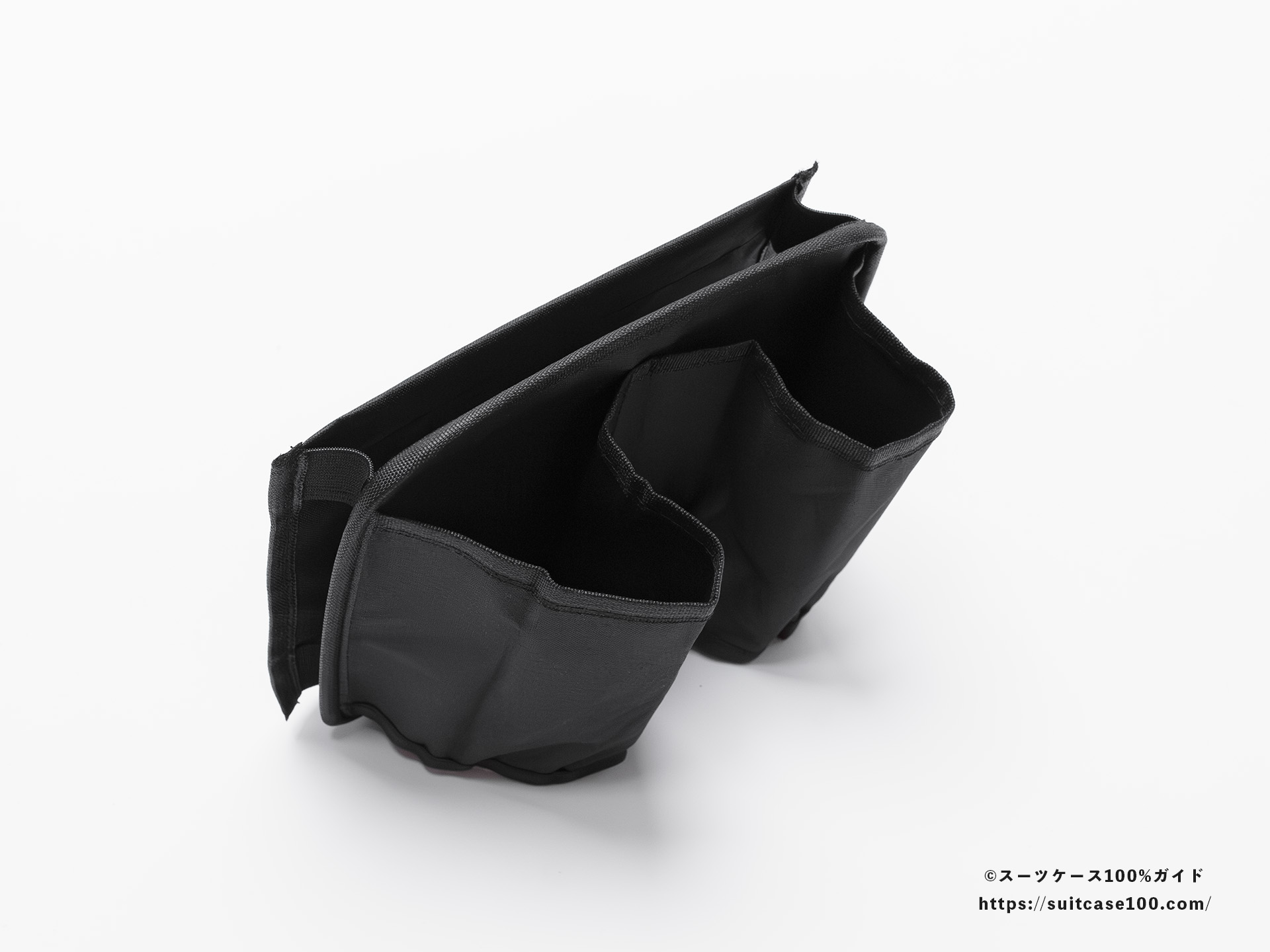 スタンダードプロダクツ スーツケース用ボトルホルダー 外観レビュー 全体図