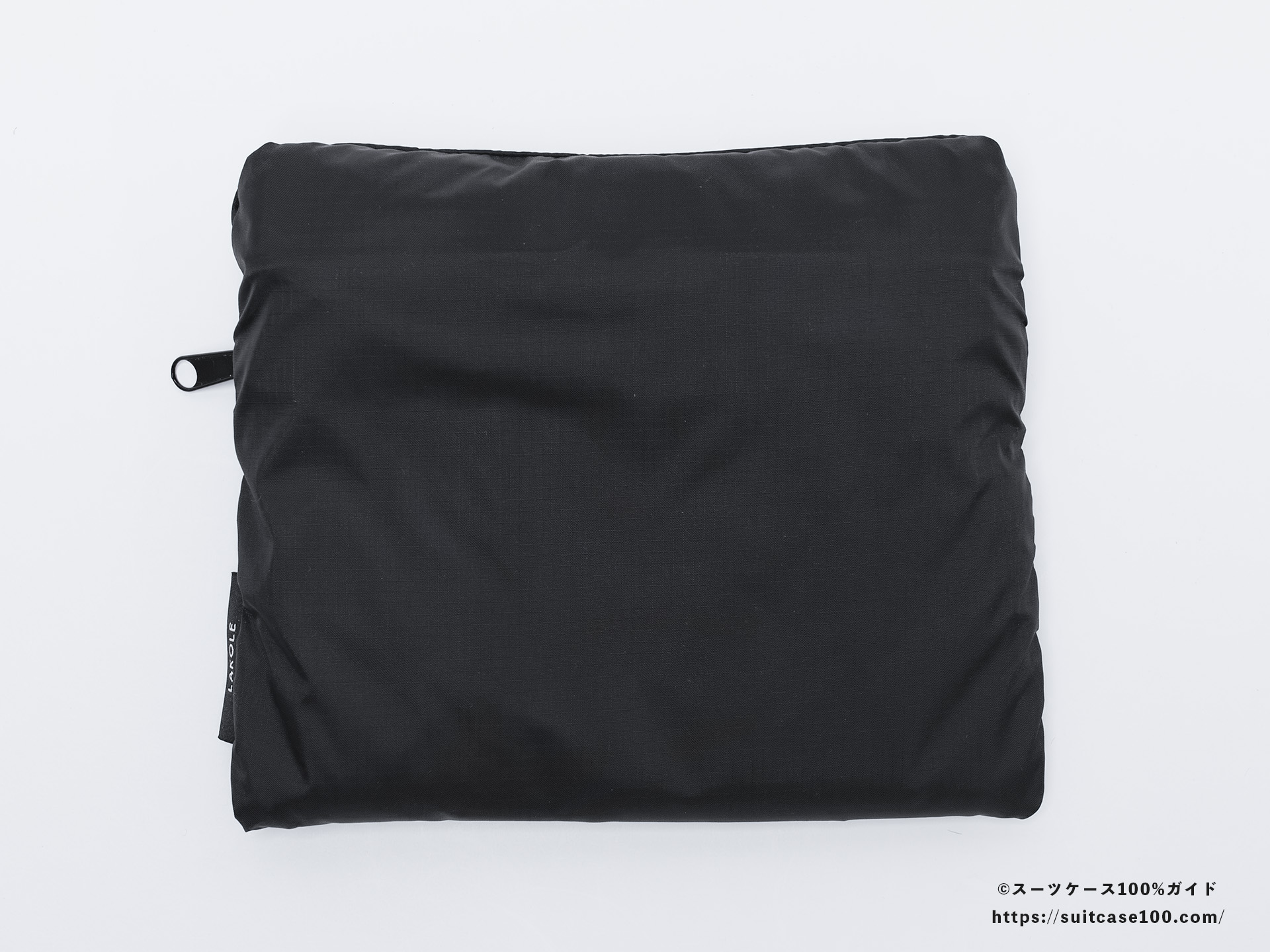 LAKOLE キャリーオンボストンバッグ 外観レビュー 何も無い面