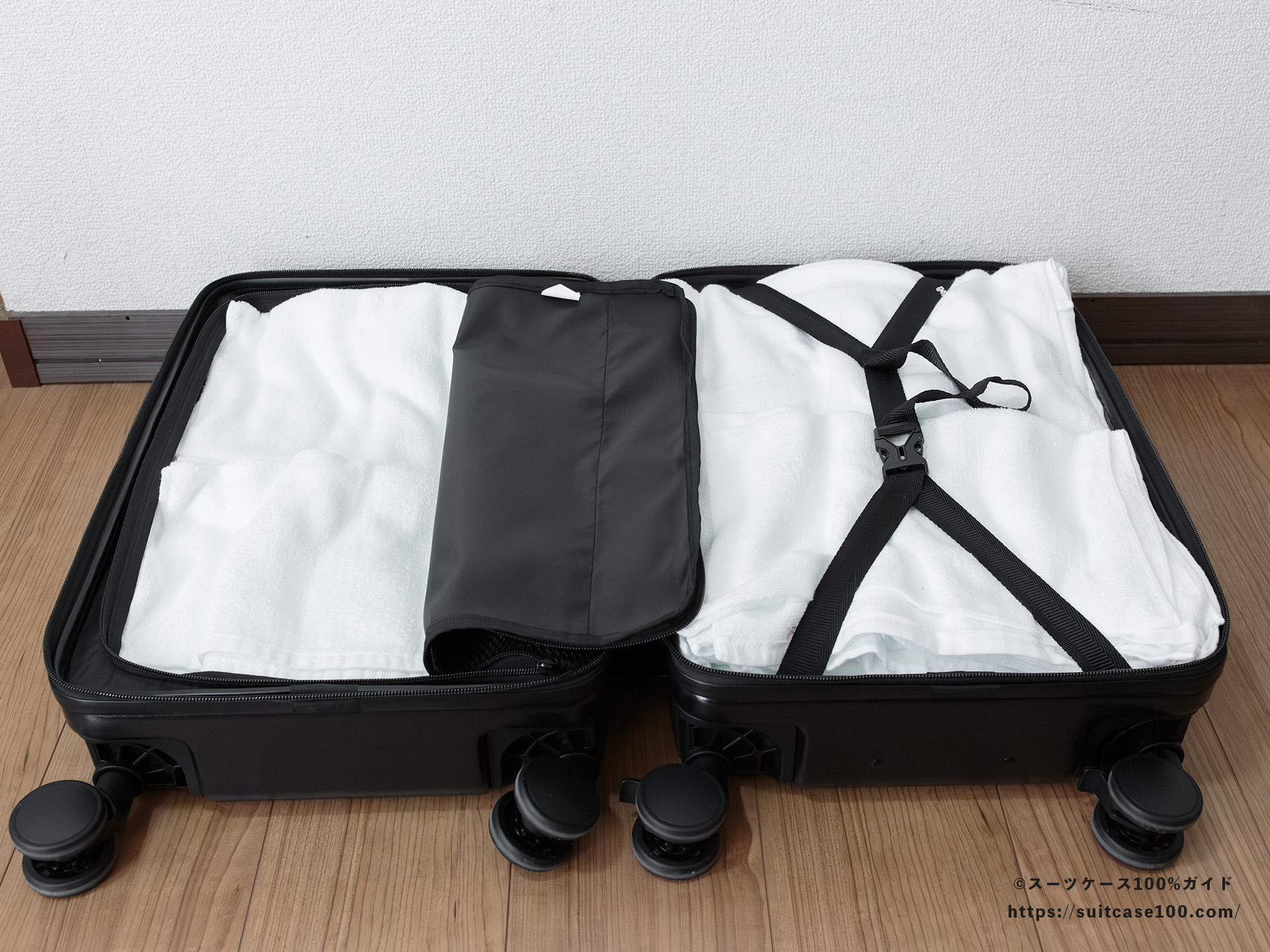 LW 5213-48 レビュー 実際に荷物を入れてみた