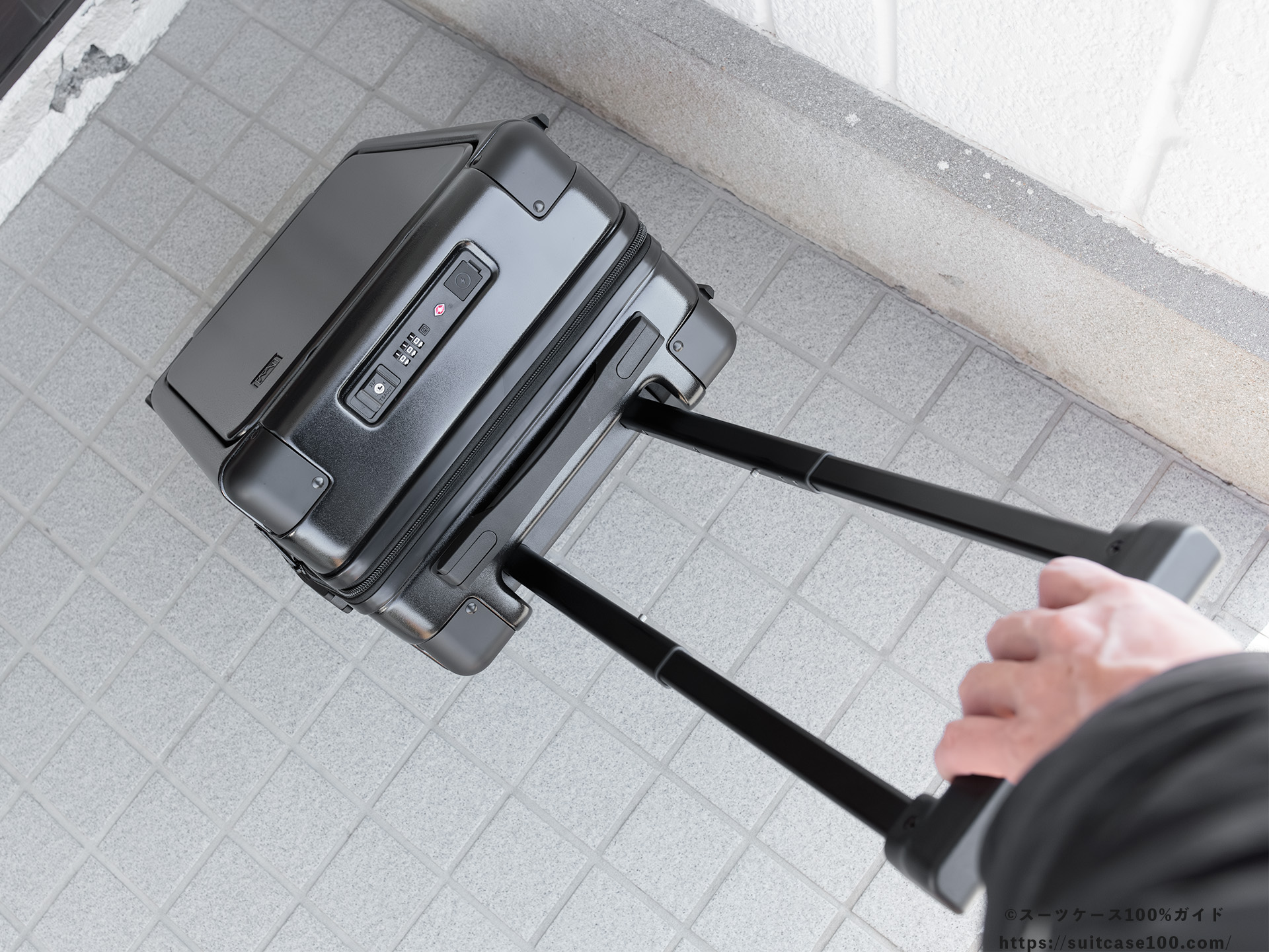 LW 5213-48 レビュー 実際に転がして使っている図