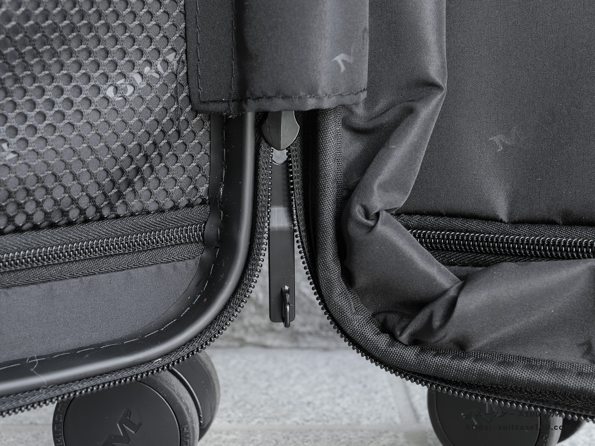 MAIMO SPEED U plus 内装レビュー 合わせ面のカバー下部