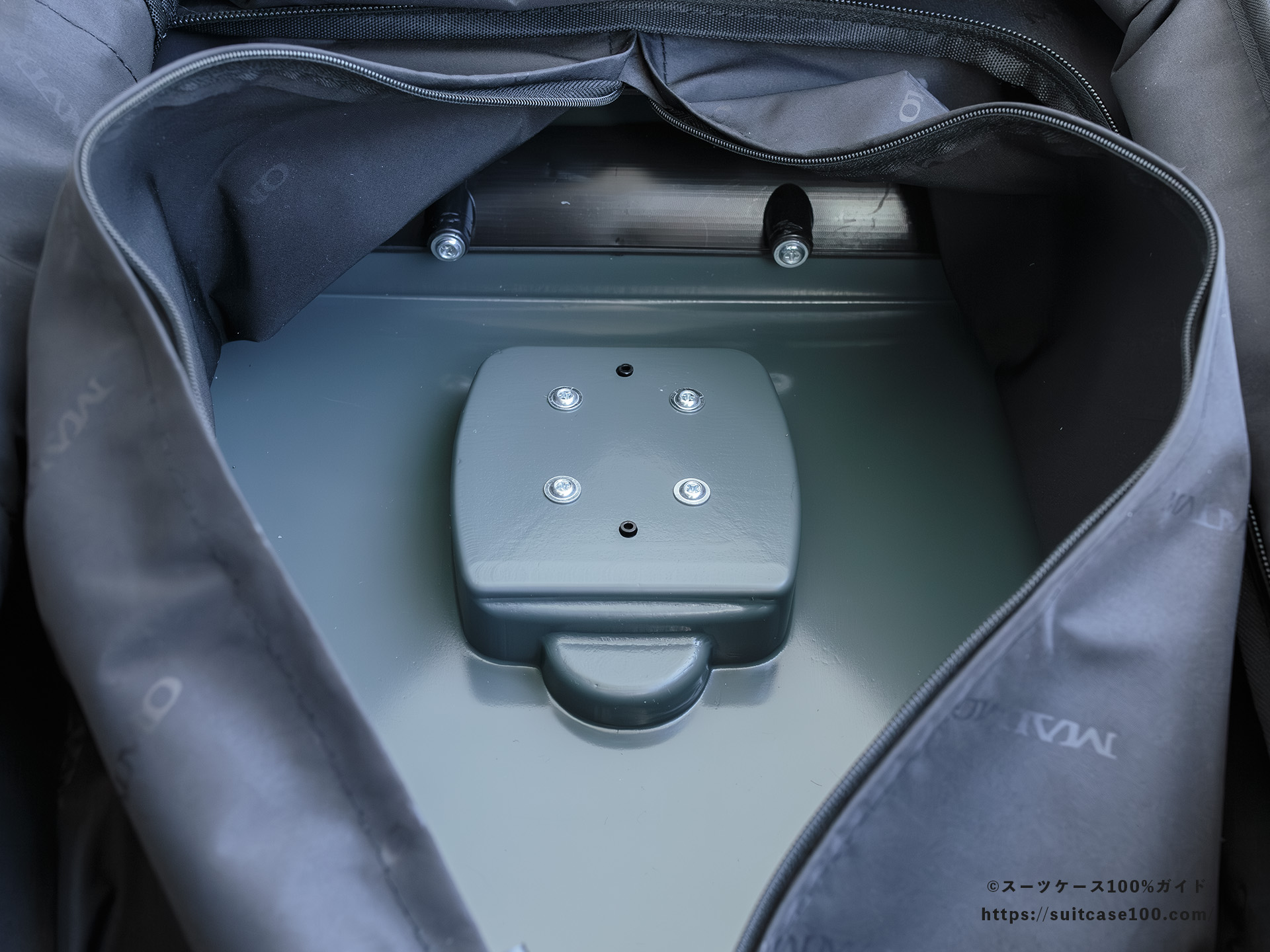 MAIMO SPEED U plus ドリンクホルダーレビュー 内部への出っ張り