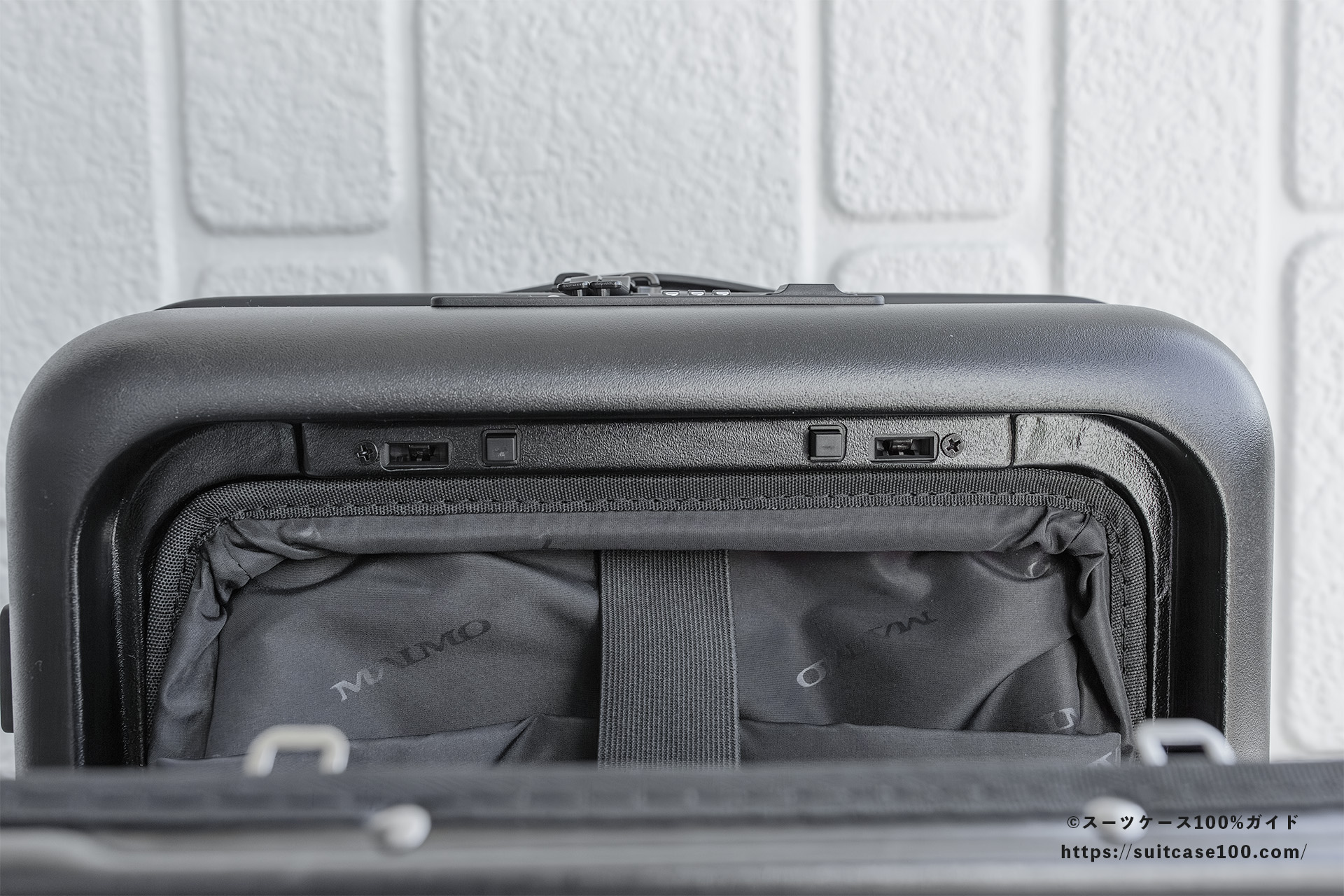 MAIMO SPEED U plus フロントポケットレビュー 本体側金具固定部