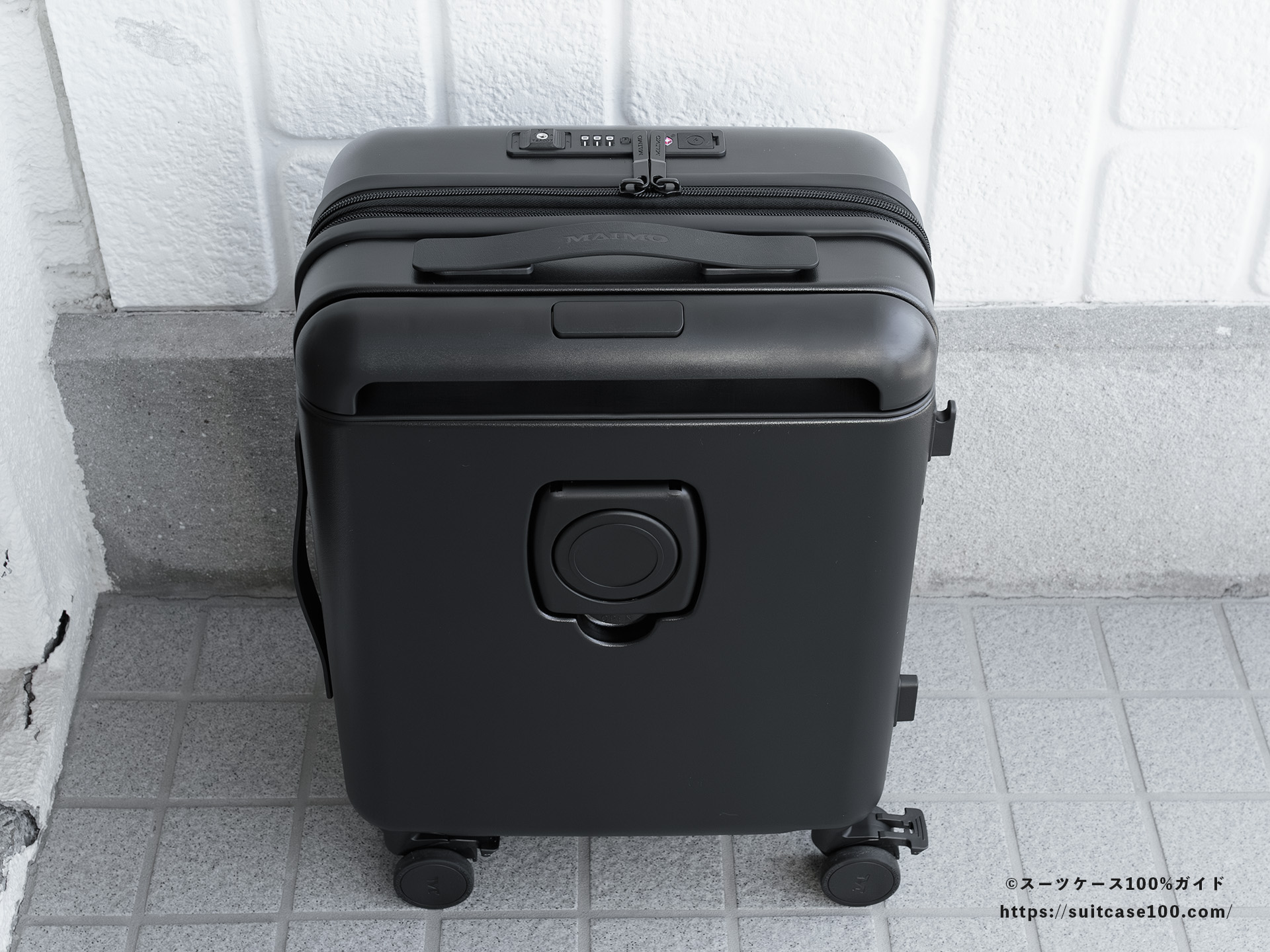 MAIMO SPEED U plus 外観レビュー 背面上部