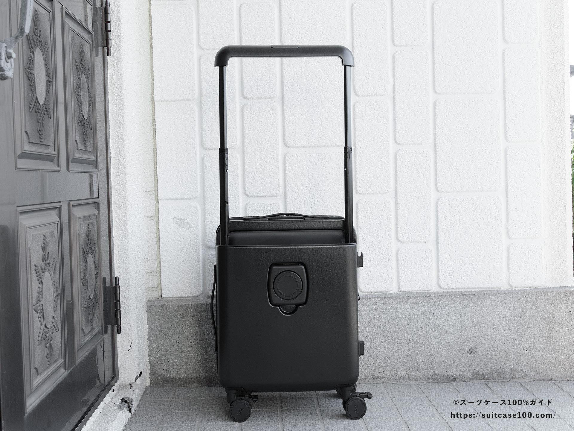 MAIMO SPEED U plus キャリーハンドルレビュー 最大に伸ばした状態