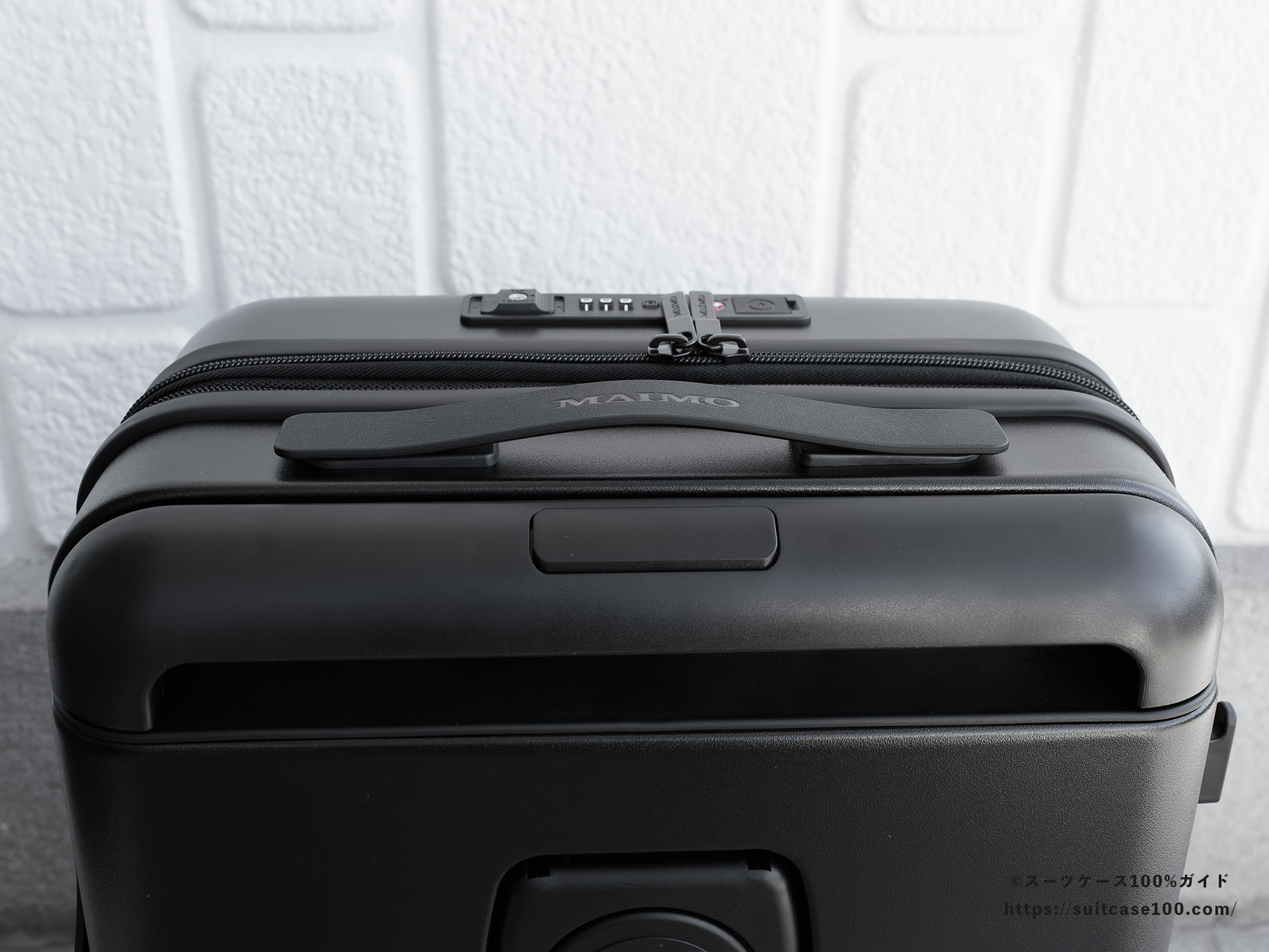 MAIMO SPEED U plus トップハンドルレビュー 正面から見た図