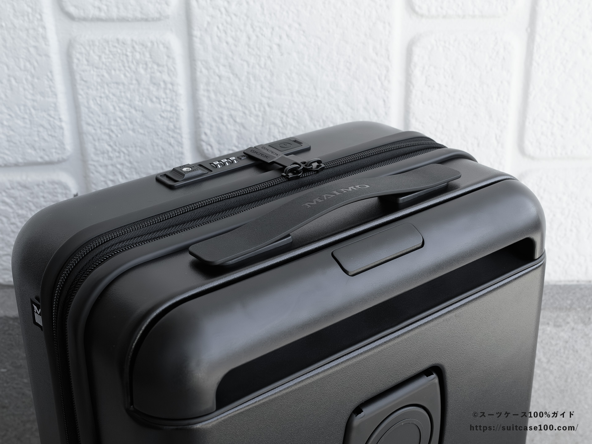 MAIMO SPEED U plus トップハンドルレビュー 斜めから見た図