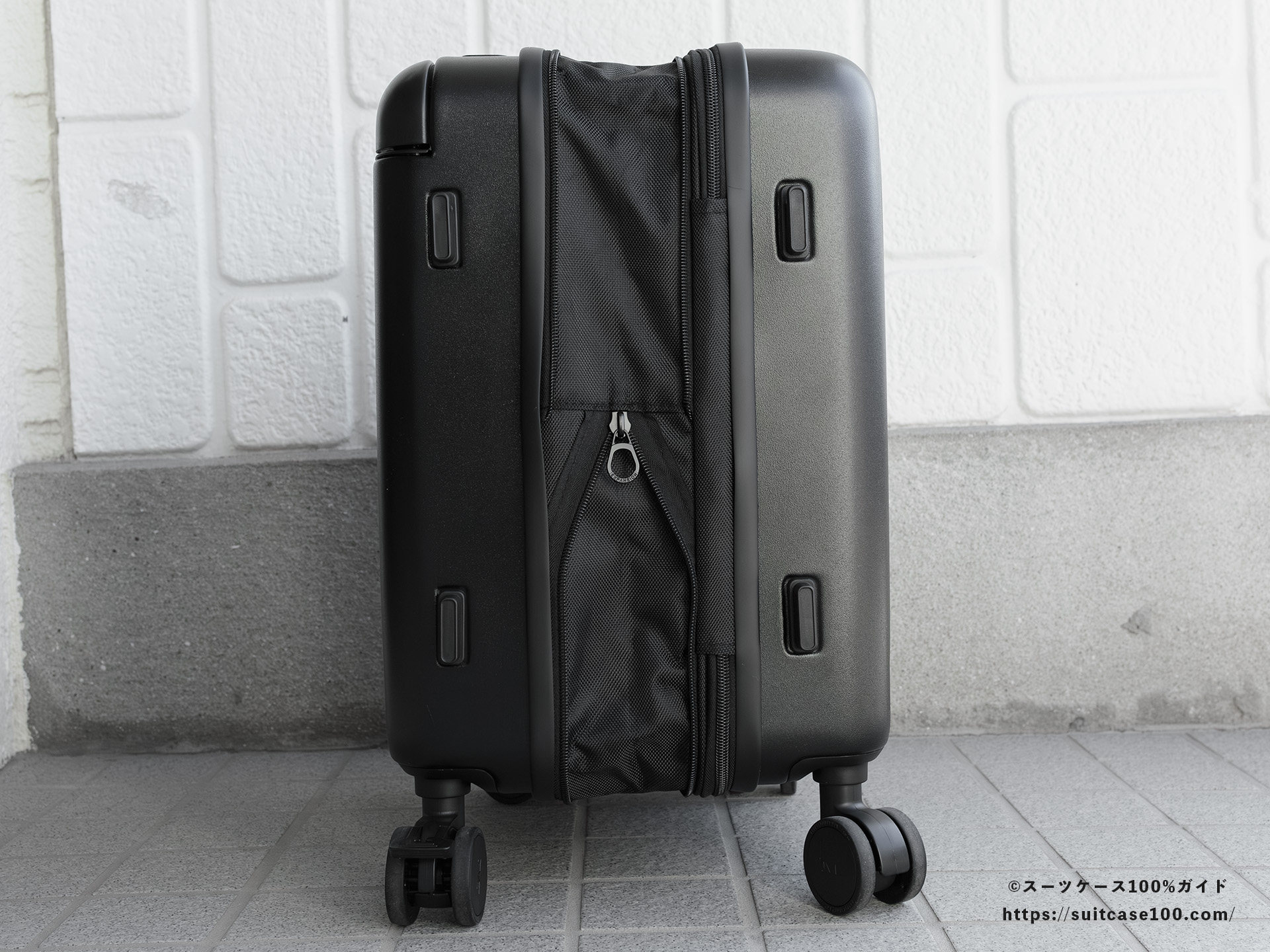 MAIMO SPEED U plus 容量拡張機能レビュー 拡張状態の本体全体