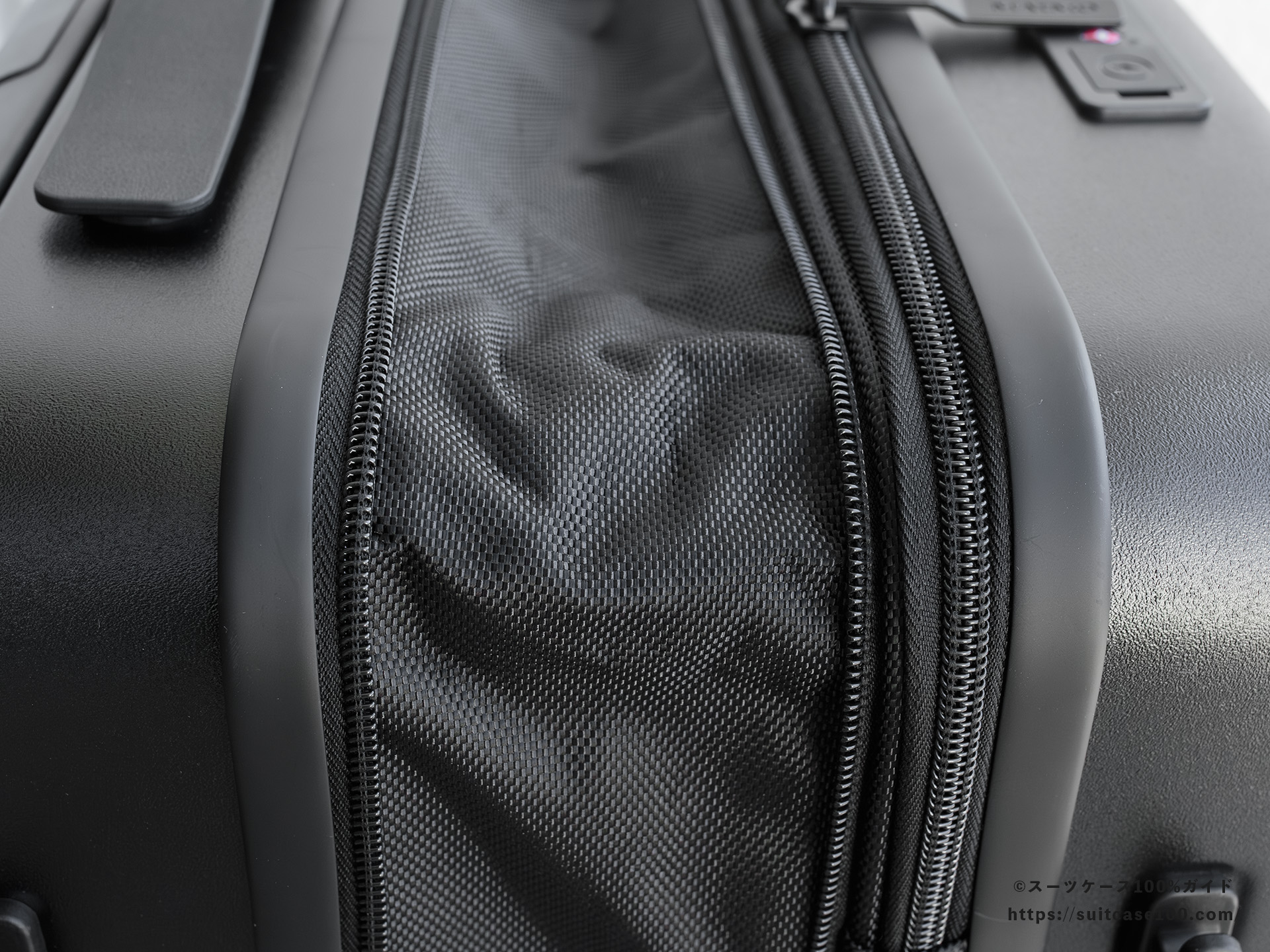 MAIMO SPEED U plus 容量拡張機能レビュー 拡張部の生地拡大