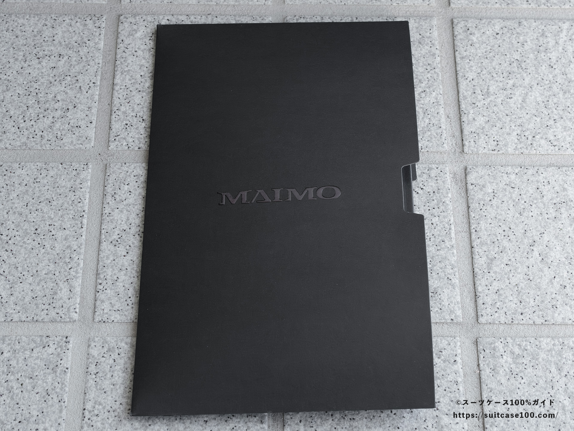 MAIMO SPEED U plus レビュー 付属のラゲッジタグ ケース