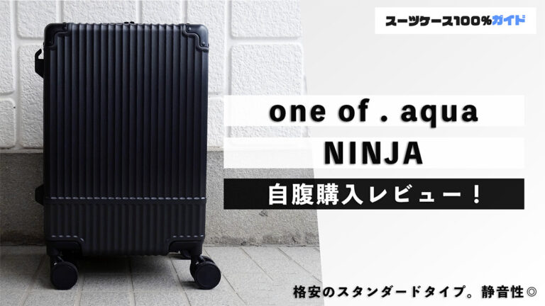 one of . aqua NINJA 自腹購入レビュー