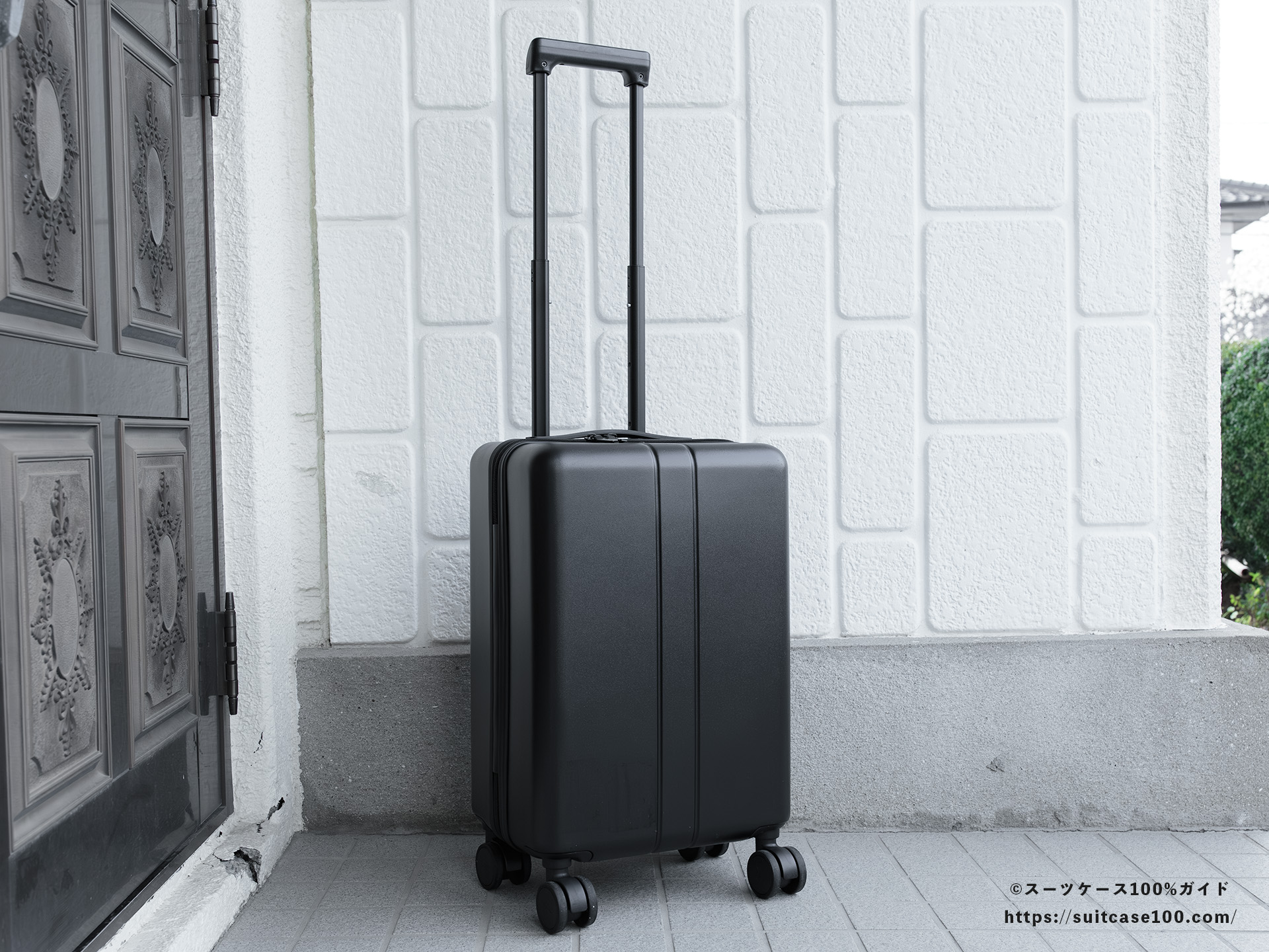 MAIMO COLOR YOU 外観レビュー キャリーハンドルを伸ばした全体図