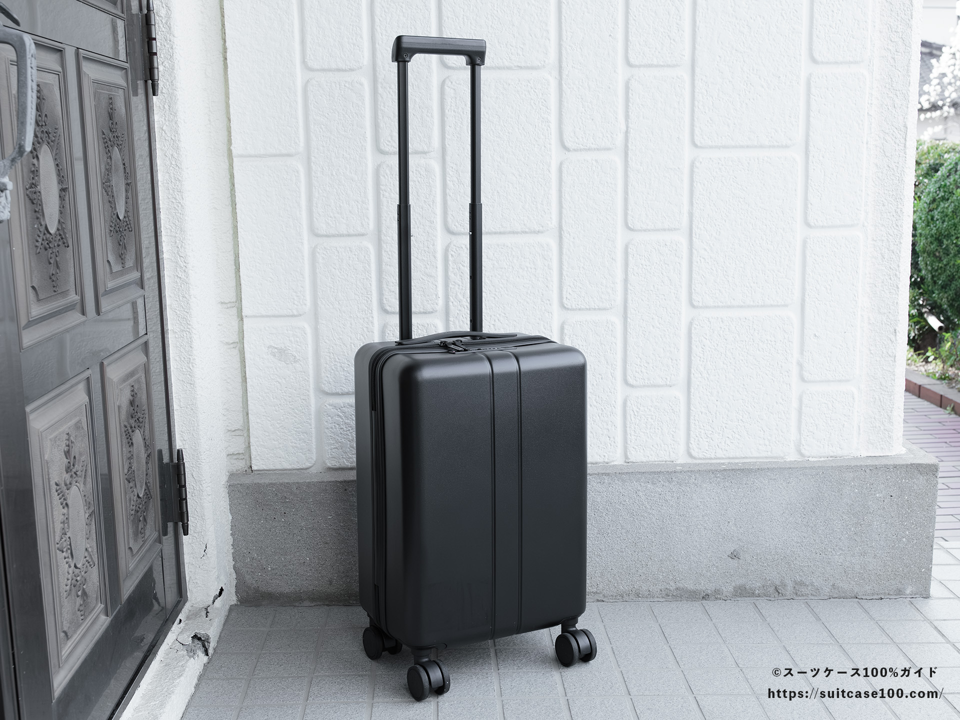 MAIMO COLOR YOU 外観レビュー キャリーハンドルを伸ばした全体図