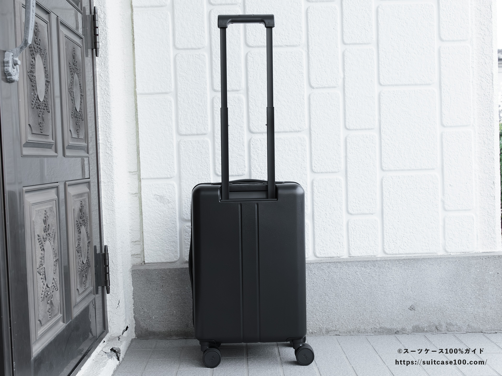 MAIMO COLOR YOU キャリーハンドルレビュー 最大に伸ばした状態