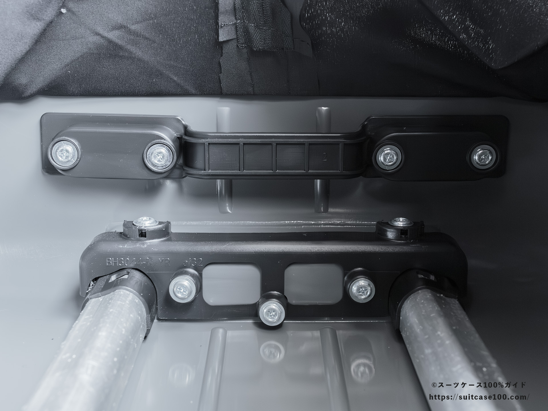 MAIMO COLOR YOU 内部レビュー トップハンドル固定部