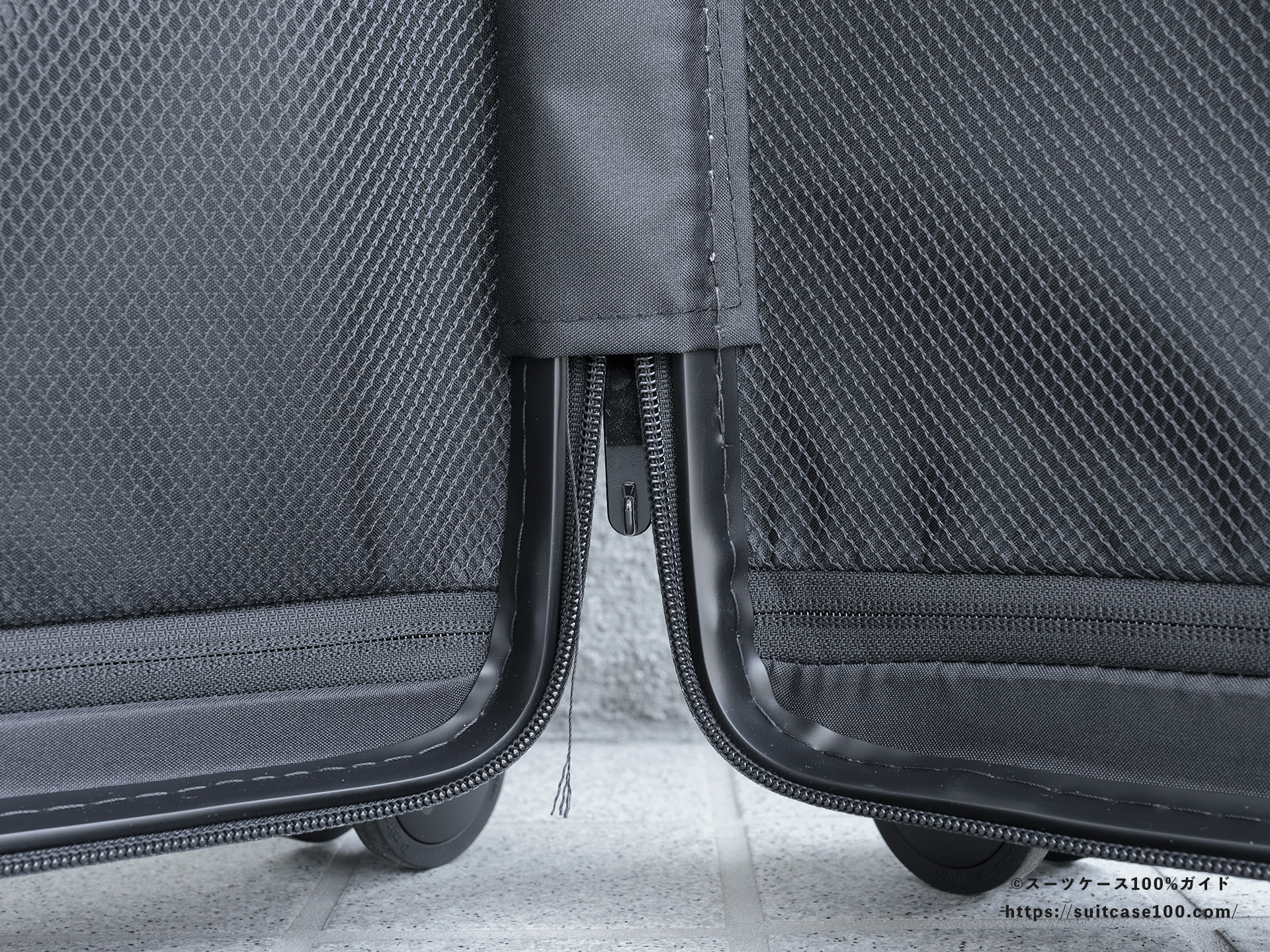 ROOKLYN OUTDOOR COMPANY The Jet Carry 内装レビュー 合わせ面のカバー下部