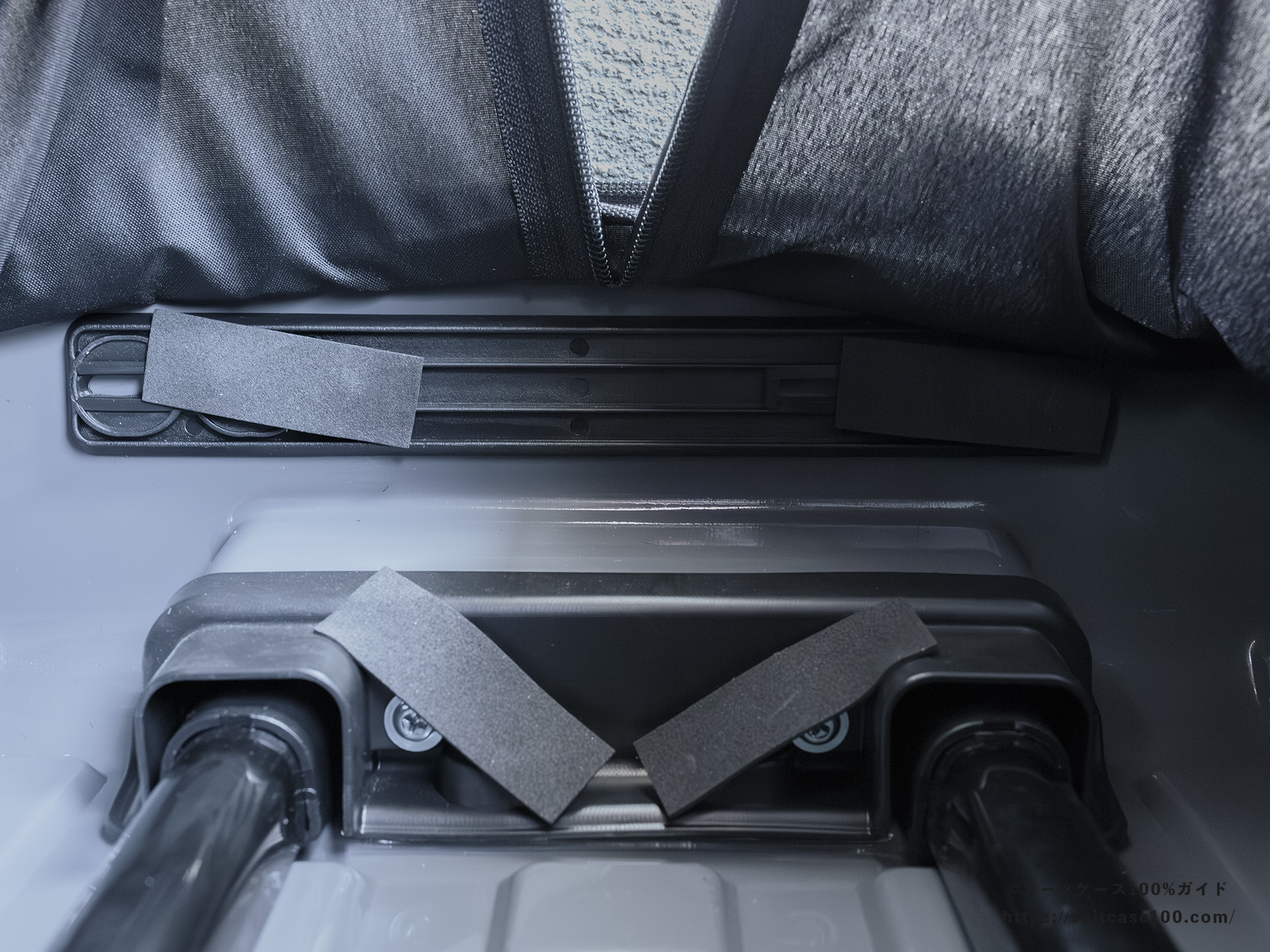 ROOKLYN OUTDOOR COMPANY The Jet Carry 内部レビュー トップハンドル固定部