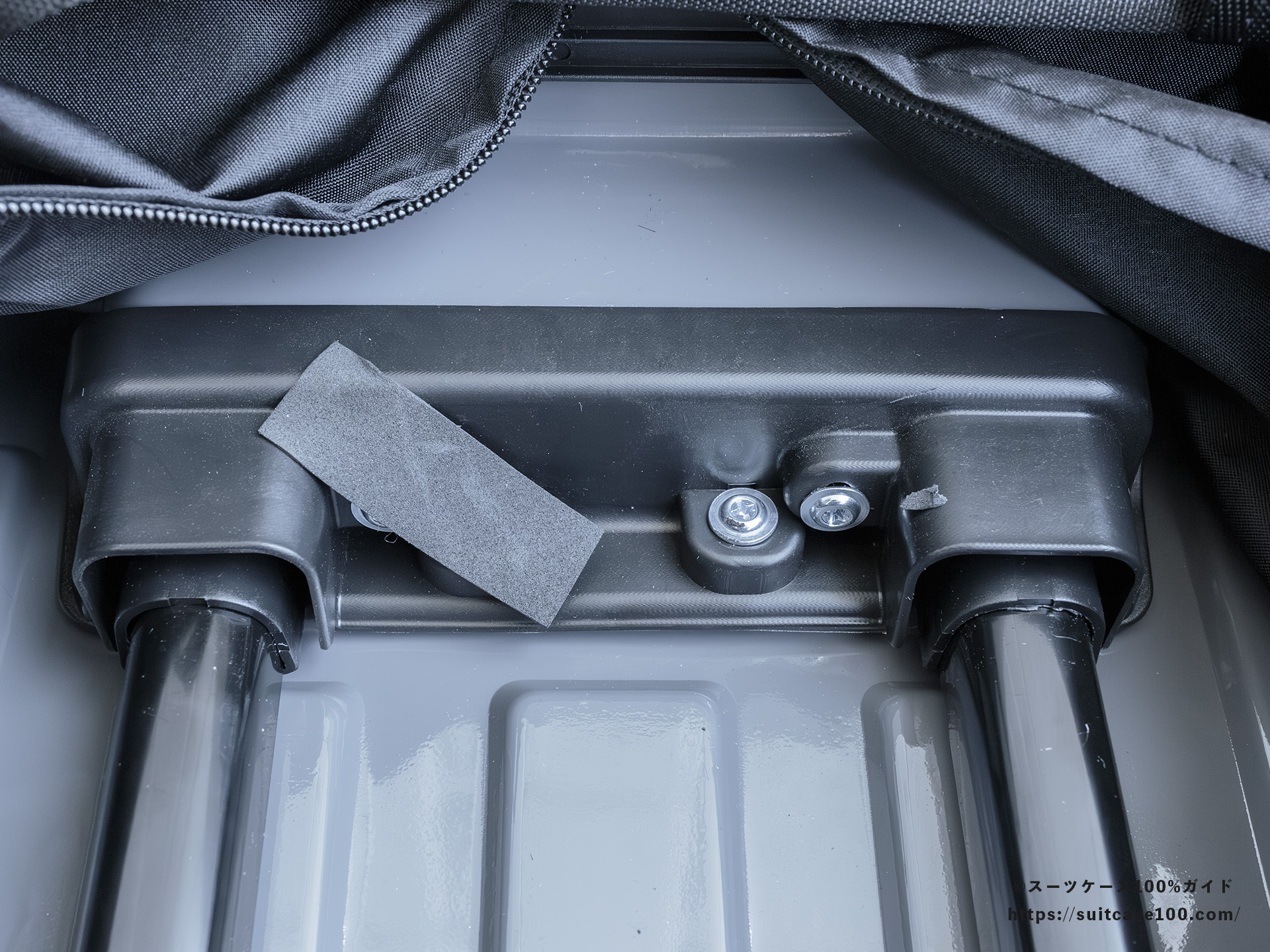 ROOKLYN OUTDOOR COMPANY The Jet Carry 内部レビュー キャリーハンドル固定部