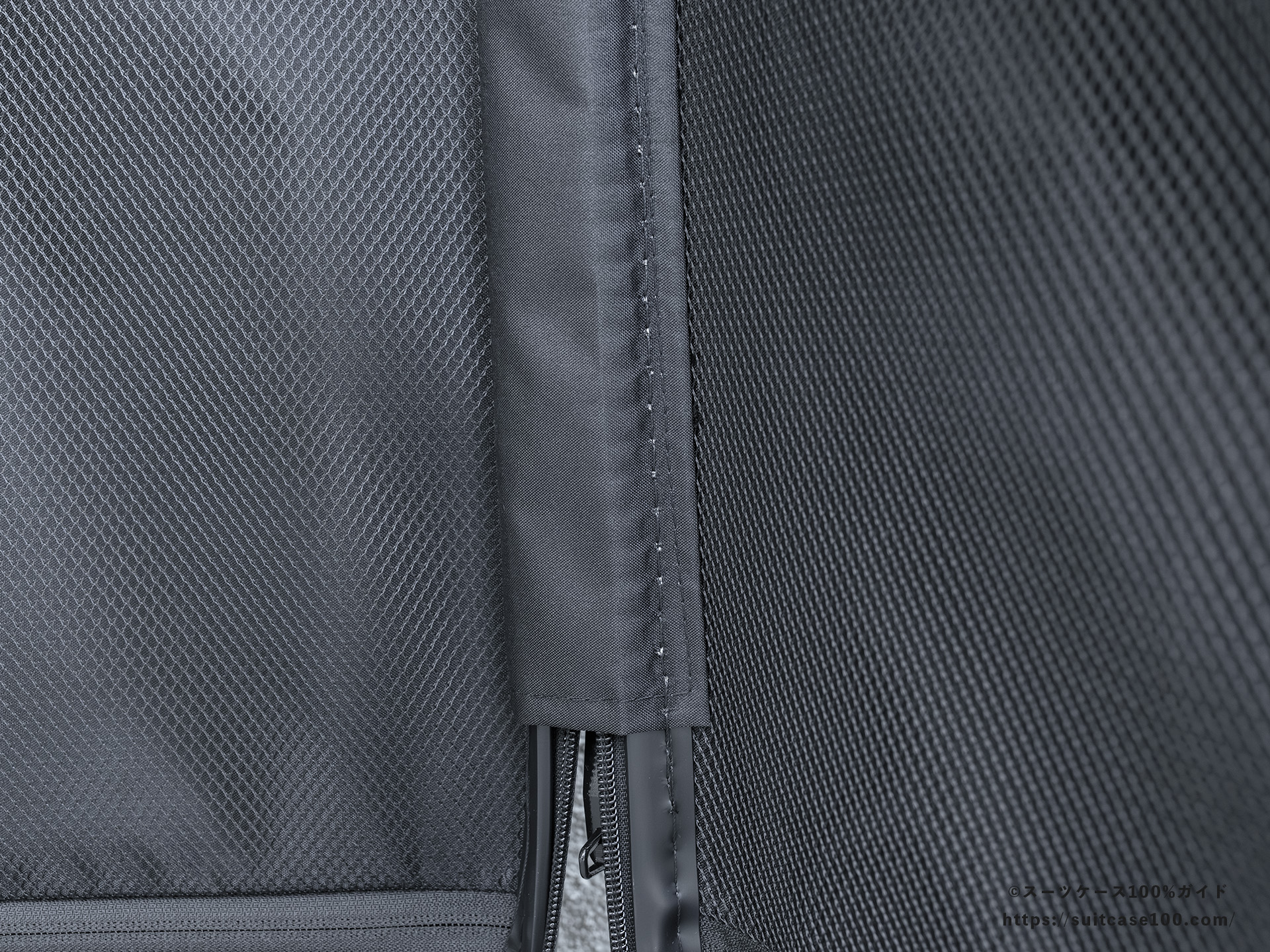 ROOKLYN OUTDOOR COMPANY The Jet Carry 内装レビュー 合わせ面のカバーの縫製が雑