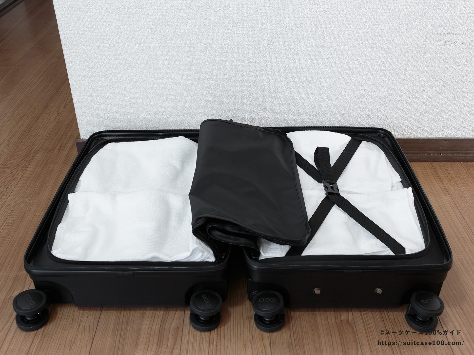 ROOKLYN OUTDOOR COMPANY The Jet Carry レビュー 実際に荷物を入れてみた