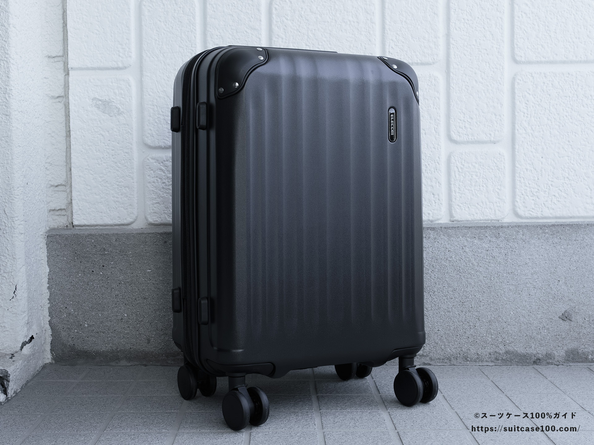 エレコム スーツケース BM-XSC01 外観レビュー 全体図