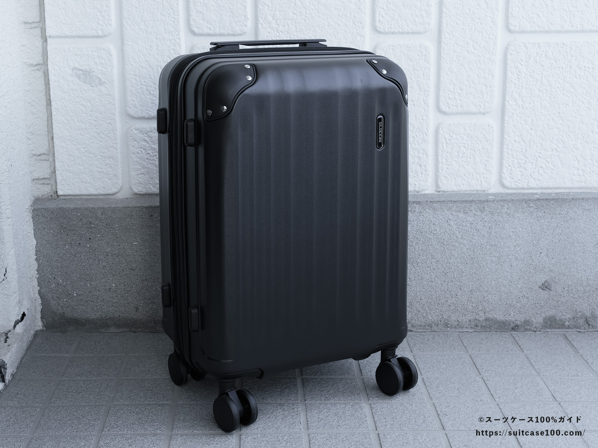 エレコム スーツケース BM-XSC01 外観レビュー 全体図