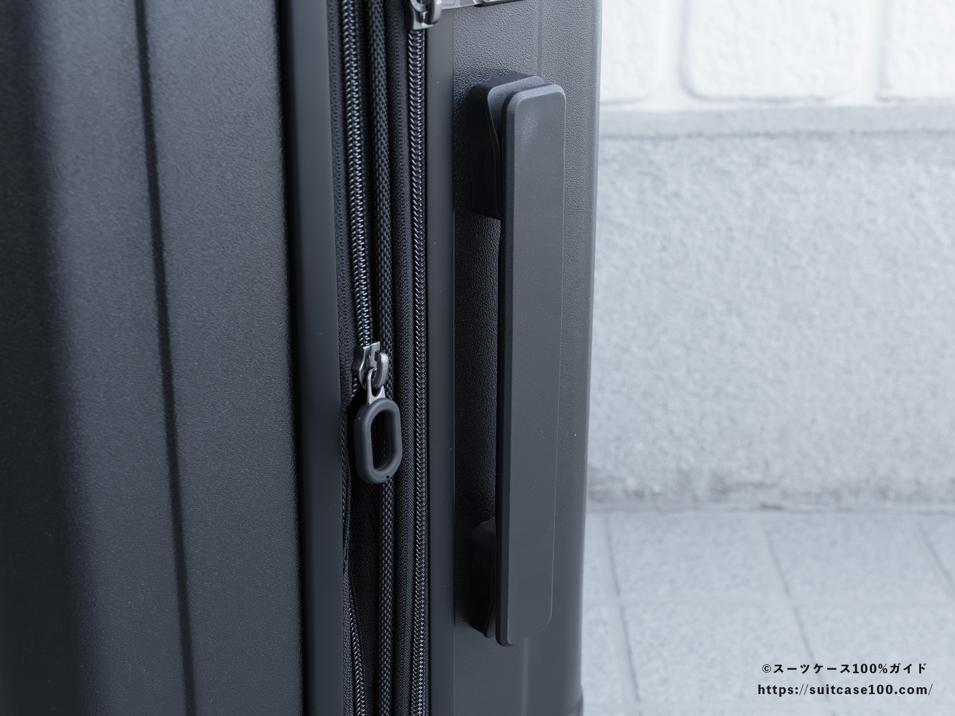 エレコム スーツケース BM-XSC01 サイドハンドルレビュー