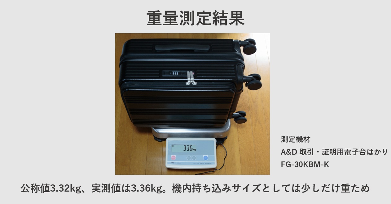SKYFLY(スカイフライ) Z067 レビュー 重量測定結果
