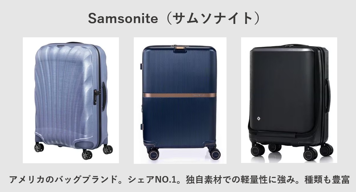 Samsonite(サムソナイト)のスーツケース