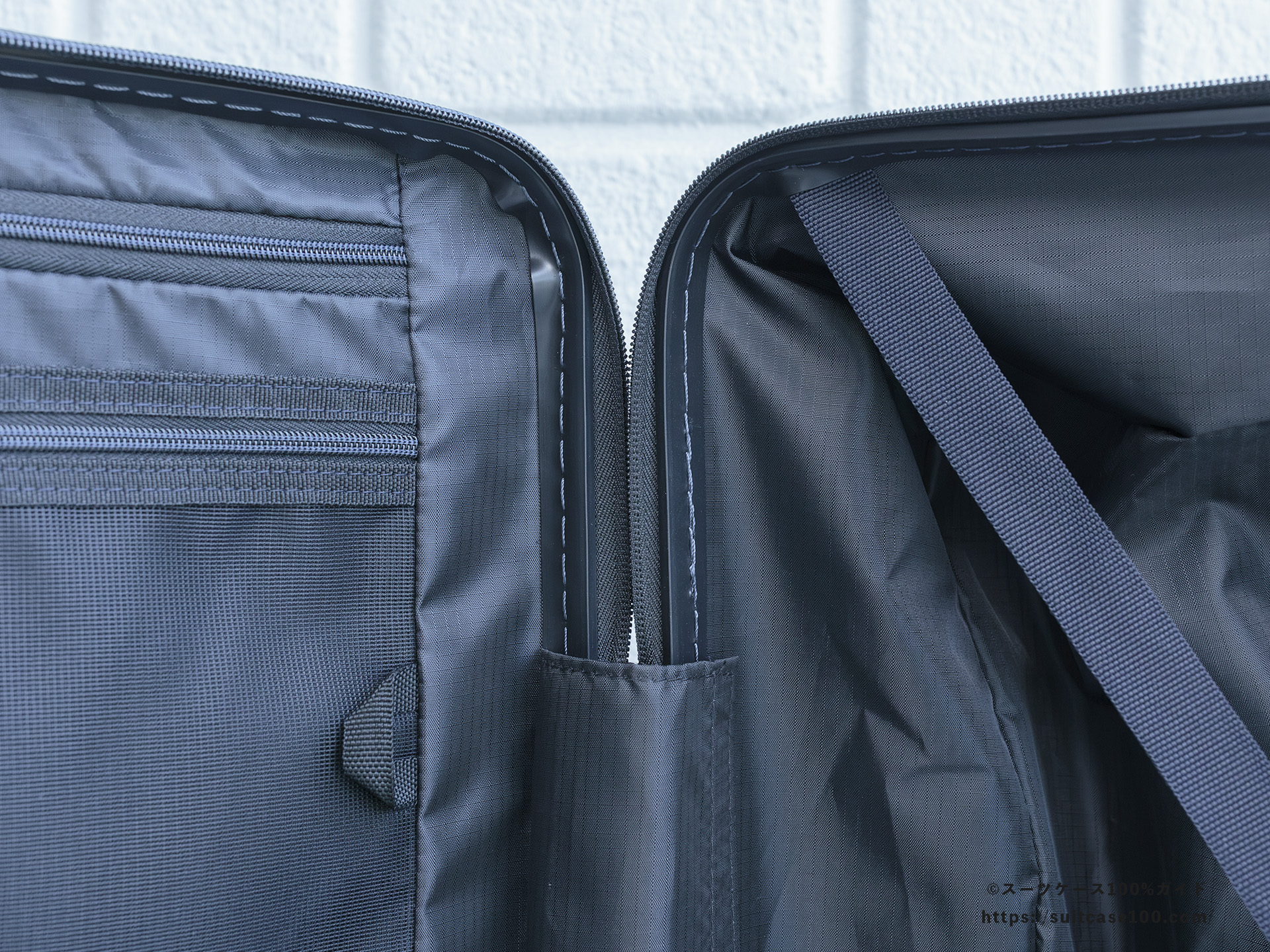 CARGO AiR LAYER CAT648LY 内装レビュー 合わせ面のカバー上部