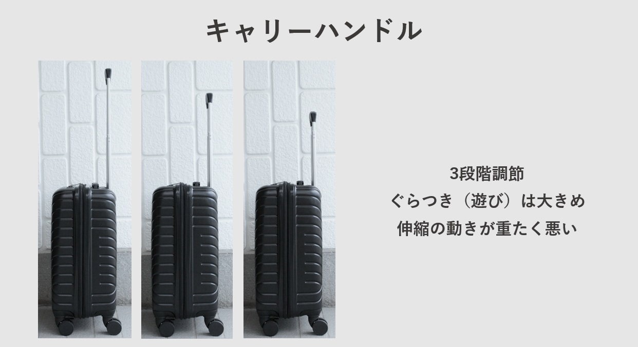 Soralifer XF05 キャリーハンドルレビュー