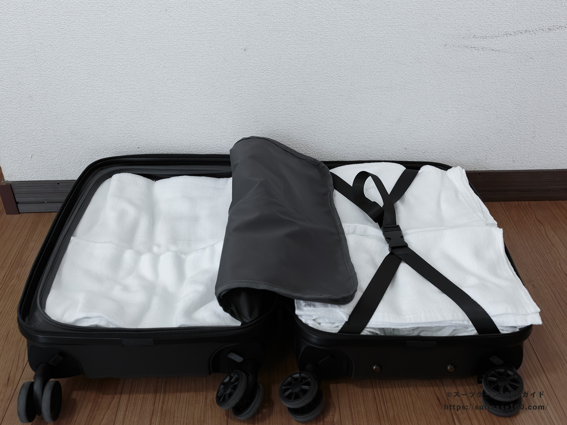TIERRAL TORERU 3.0 レビュー 実際に荷物を入れてみた図