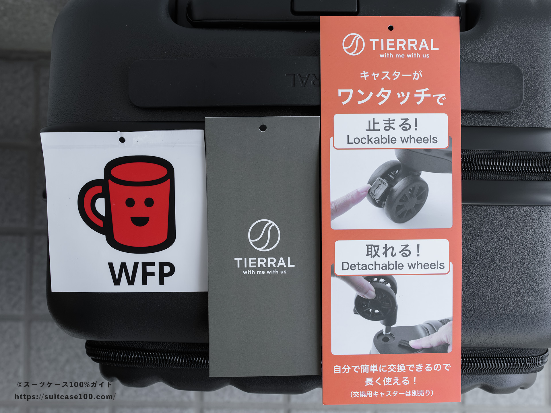 TIERRAL TORERU 3.0 レビュー 付属のタグ3枚 表面